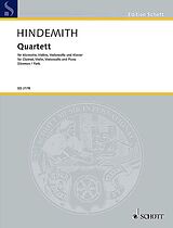 Paul Hindemith Notenblätter Quartett