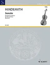 Paul Hindemith Notenblätter Sonate