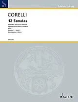 Arcangelo Corelli Notenblätter 12 Sonaten op.5 Band 2 (Nr.7-12 )