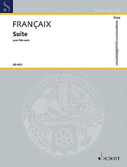 Jean Francaix Notenblätter Suite