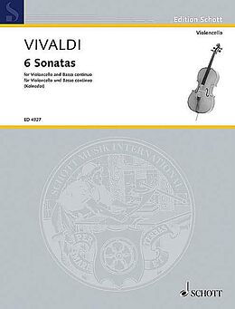 Antonio Vivaldi Notenblätter 6 Sonaten