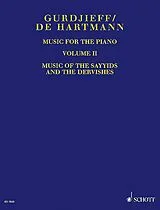 Georges Ivanovitch Gurdjieff Notenblätter Music for the Piano Vol. 2