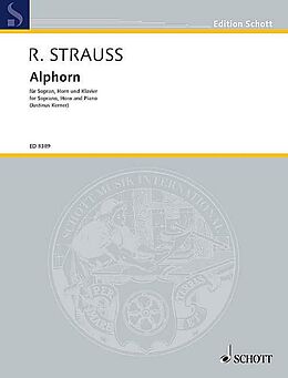 Richard Strauss Notenblätter Alphorn o. Op. AV. 29
