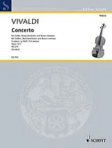 Antonio Vivaldi Notenblätter Concerto g-Moll op.12,1