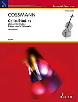 Bernhard Cossmann Notenblätter Violoncello-Studien