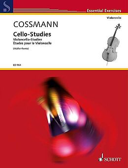 Bernhard Cossmann Notenblätter Violoncello-Studien