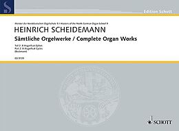 Heinrich Scheidemann Notenblätter Sämtliche Orgelwerke Band 2