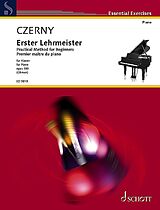 Carl Czerny Notenblätter Erster Lehrmeister op.599