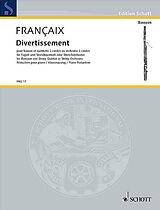 Jean Francaix Notenblätter Divertissement