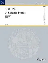 Theobald Boehm Notenblätter 24 Caprices-Etudes op.26