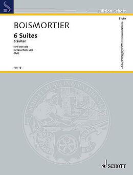 Joseph Bodin de Boismortier Notenblätter 6 Suiten op.35