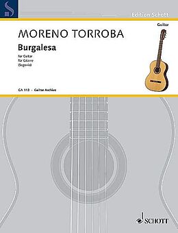 Federico Moreno Torroba Notenblätter Burgalesa