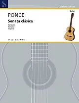 Manuel Maria Ponce Notenblätter Sonata classica