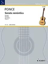 Manuel Maria Ponce Notenblätter Sonata romantica
