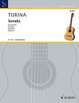 Joaquín Turina Notenblätter Sonata