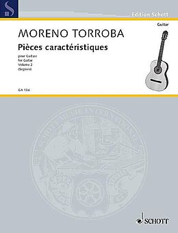 Federico Moreno Torroba Notenblätter Pièces caracteristiques Band 2 (Nr.4-6)