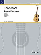 Alexandre Tansman Notenblätter Danza Porposa