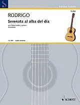 Joaquin Rodrigo Notenblätter Serenata al alba del dia