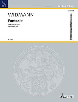 Jörg Widmann Notenblätter Fantasie