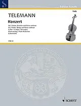 Georg Philipp Telemann Notenblätter Konzert G-Dur