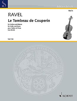 Maurice Ravel Notenblätter Le Tombeau de Couperin