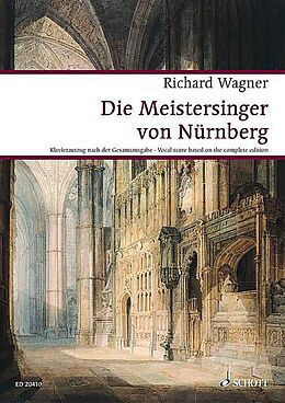 Richard Wagner Notenblätter Die Meistersinger von Nürnberg WWV 96