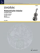 Antonin Leopold Dvorak Notenblätter Romantische Stücke op.75