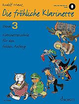 Rudolf Mauz Notenblätter Die fröhliche Klarinette Band 3 (+Online Audio)