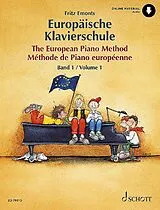 Geheftet Europäische Klavierschule von Fritz Emonts