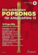  Notenblätter Die schönsten Popsongs Band 13 (+Online Audio)