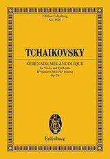 eBook (pdf) Sérénade mélancolique Bb minor de Pyotr Ilyich Tchaikovsky