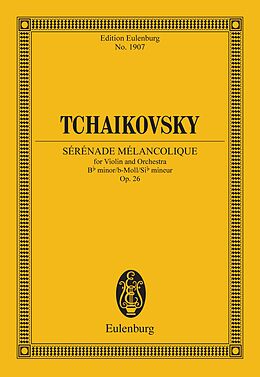 eBook (pdf) Sérénade mélancolique Bb minor de Pyotr Ilyich Tchaikovsky