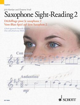 eBook (pdf) Saxophone Sight-Reading 2 de John Kember