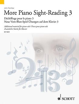 eBook (pdf) More Piano Sight-Reading 3 de John Kember