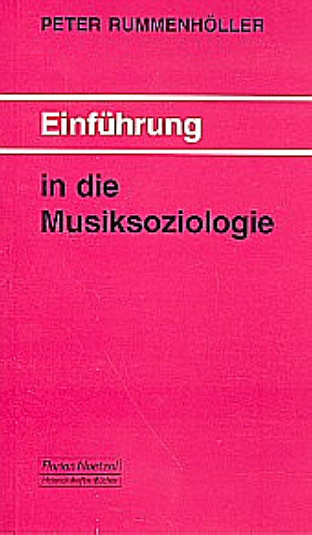 Einführung in die Musiksoziologie