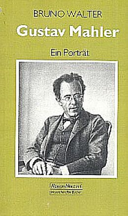 Kartonierter Einband Gustav Mahler von Bruno Walter