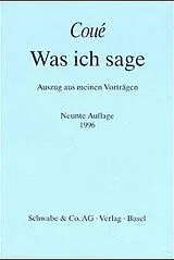 Kartonierter Einband Was ich sage von Emil Coué