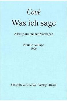 Was ich sage