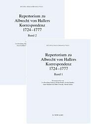 Fester Einband Studia Halleriana / Repertorium zu Albrecht von Hallers Korrespondenz 1724-1777 von 