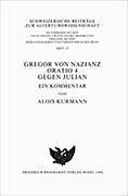 Kartonierter Einband Gregor von Nazianz, Oratio 4 gegen Julian von Alois Kurmann
