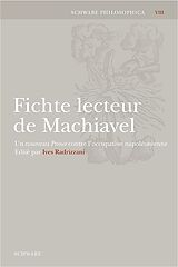 Livre Relié Fichte lecteur de Machiavel de Ives Radrizzani