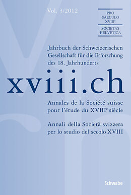 Kartonierter Einband xviii.ch Vol. 3/2012 von Jesko Reiling