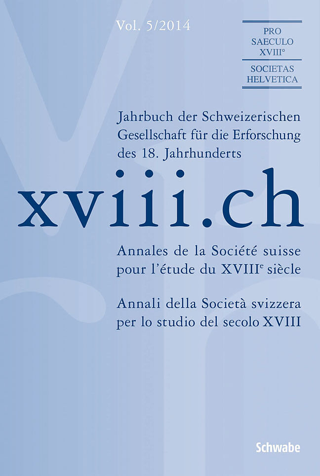 xviii.ch Vol. 5/2014