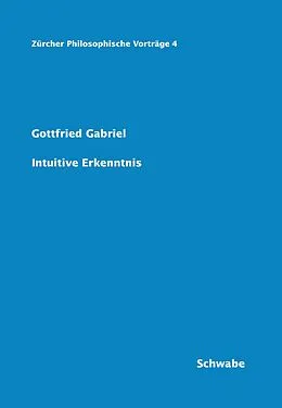E-Book (pdf) Intuitive Erkenntnis von Gottfried Gabriel