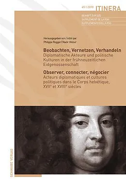 E-Book (pdf) Beobachten, Vernetzen, Verhandeln Observer, connecter, négocier von Philippe Rogger, Nadir Weber