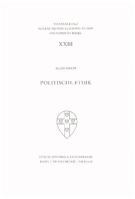 Politische Ethik