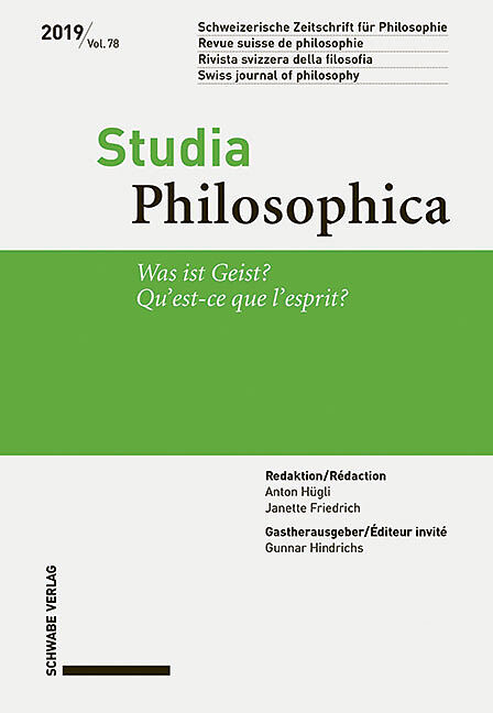 Was ist Geist? / Quest-ce que lesprit?