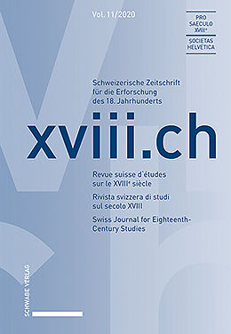 Kartonierter Einband xviii.ch, Vol. 11/2020 von 