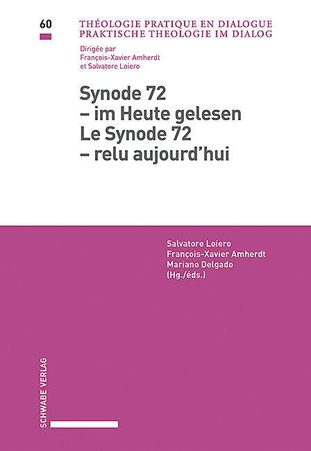 Synode 72  im Heute gelesen / Le Synode 72  relu aujourdhui
