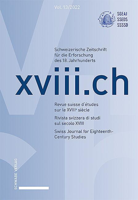 xviii.ch, Vol. 13/2022